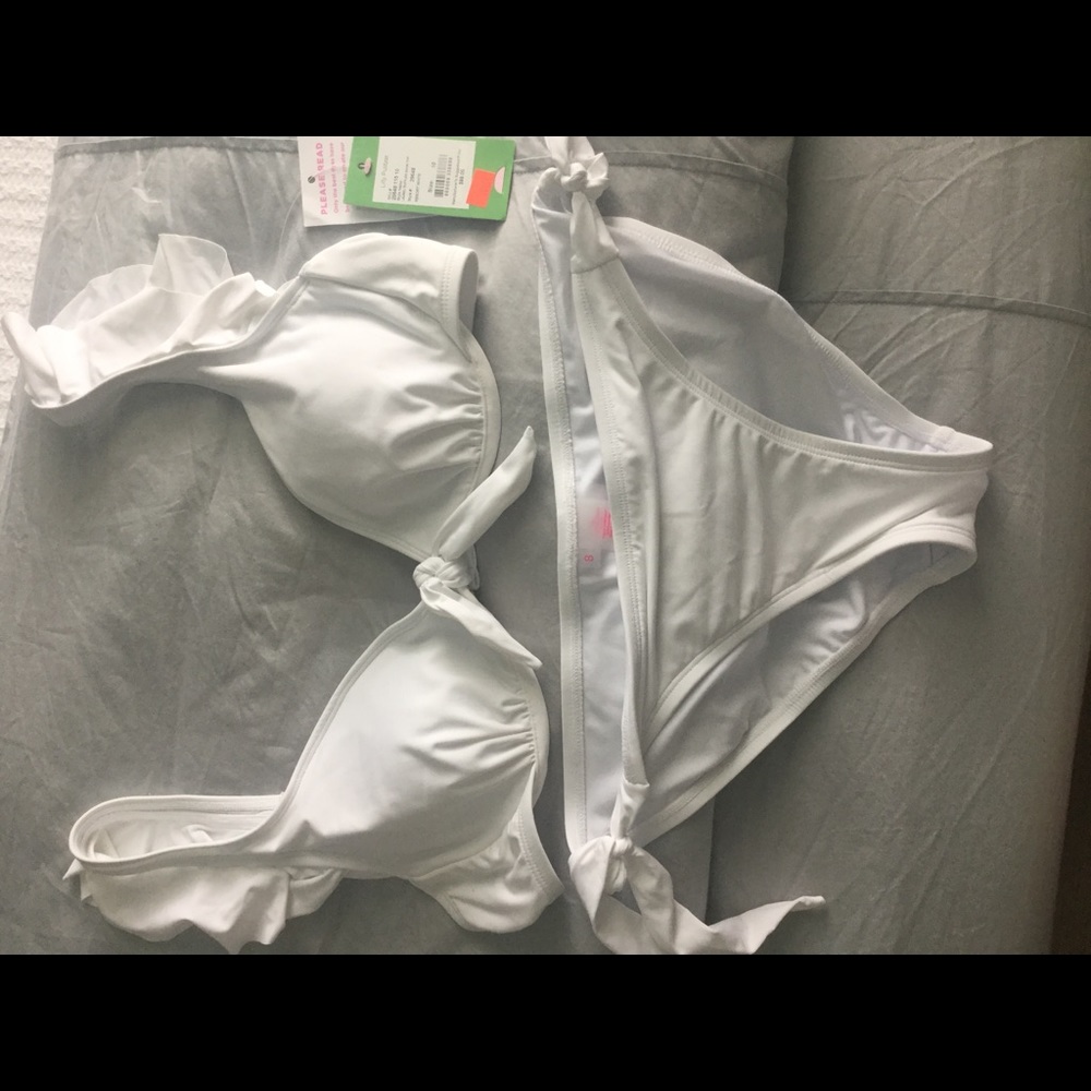 Lilly Pulitzer brand new white bikini